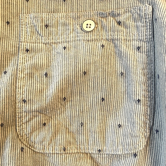 Flag and Anthem Shirt Light Blue - Picture 3 of 4